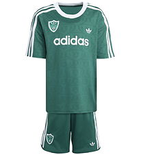 adidas Originals Træningssæt - JERSEY SET - CGREEN/WHITE
