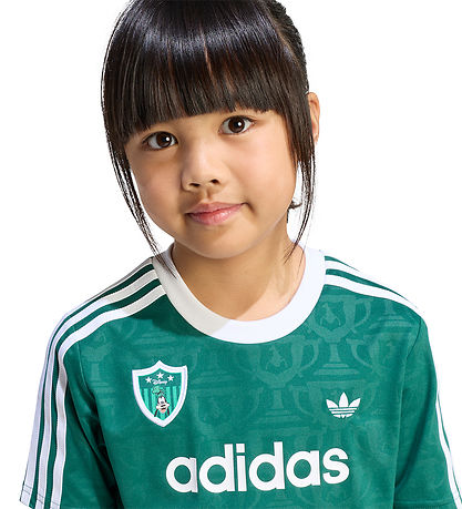 adidas Originals Træningssæt - JERSEY SET - CGREEN/WHITE