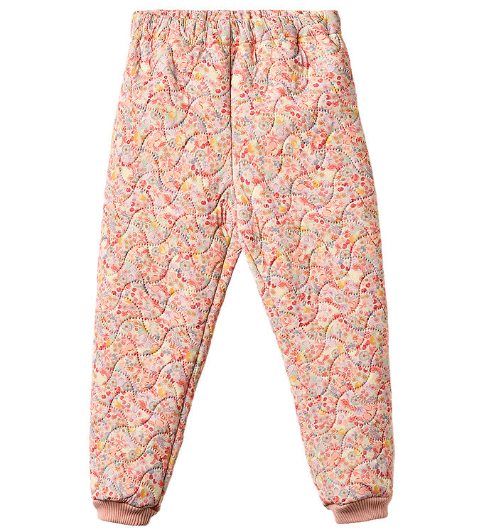 Wheat Alex Termobukser Fruits And Flowers Med Ribkanter - Str. 3y 98cm