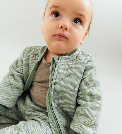 Wheat Termobukser - Alex - Green Stripe