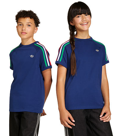 adidas Originals T-shirt - 3S - Vicblu/Lgfogo