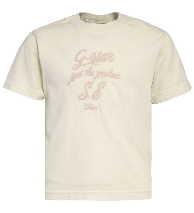 G-Star Raw T-shirt - Oversize - Butter