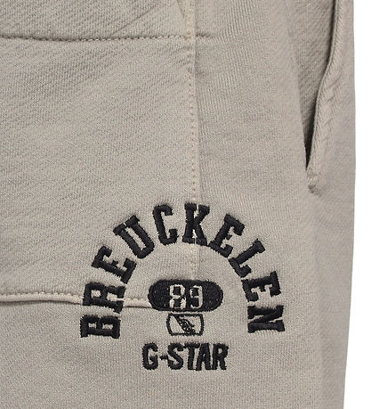 G-Star Raw Sweatshorts - Basic Coll - Grey Alloy