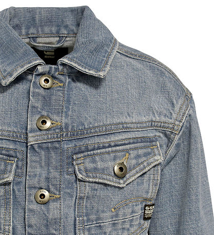 G-Star RAW Denimjakke - Cropped - Light