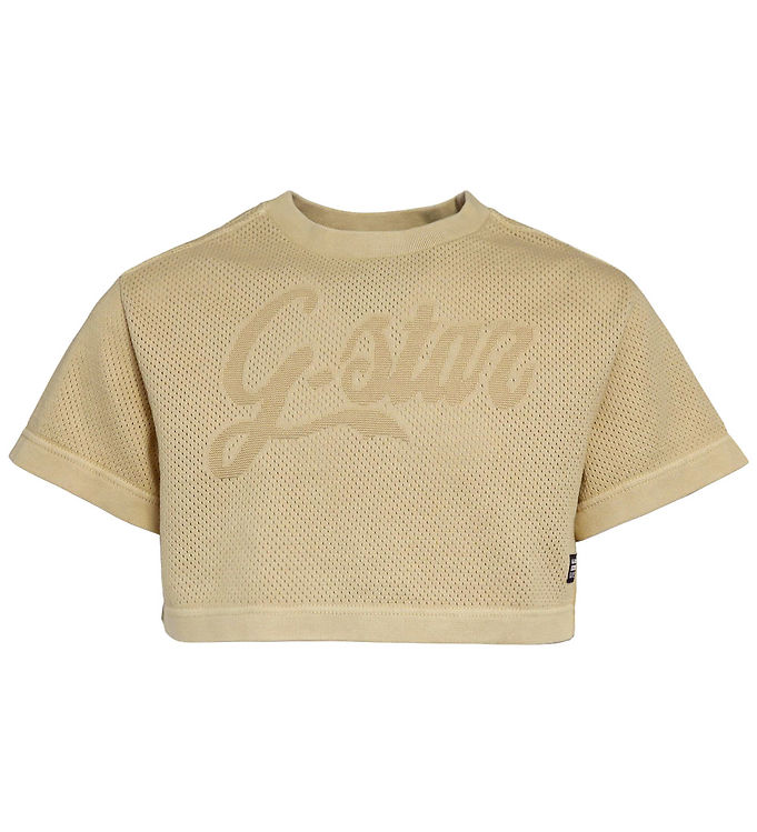 G-Star RAW T-shirt - Boxy Cropped - DK Brick