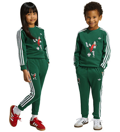 adidas Originals Sweatsæt - Crew - Cgreen/White