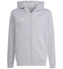 adidas Performance Cardigan - Hood - Tmlggr/White