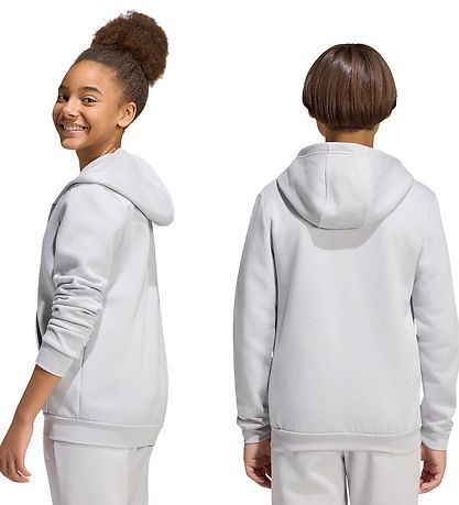 adidas Performance Cardigan - Hood - Tmlggr/White