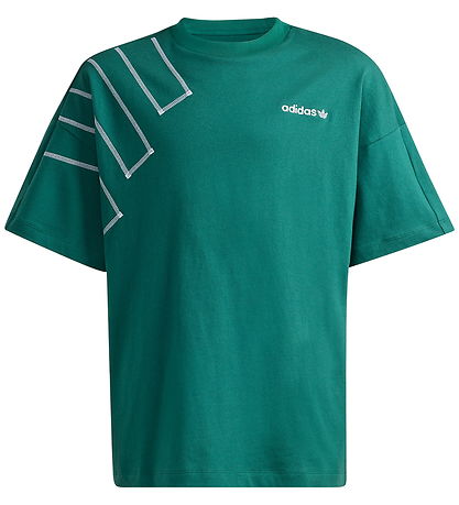 adidas Originals T-shirt - Blocked - Cgreen