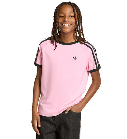 adidas Originals T-shirt - 3S - Ltpnk/Black