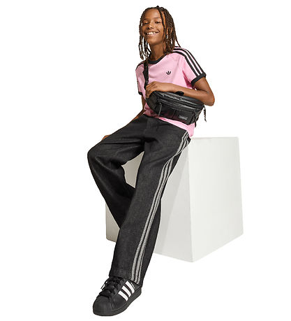 adidas Originals T-shirt - 3S - Ltpnk/Black