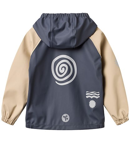 Wheat Regnjakke - PU - Lovoa - Ink