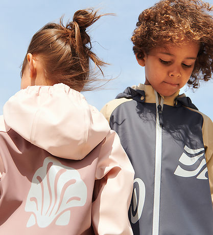 Wheat Regnjakke - PU - Lovoa - Ink