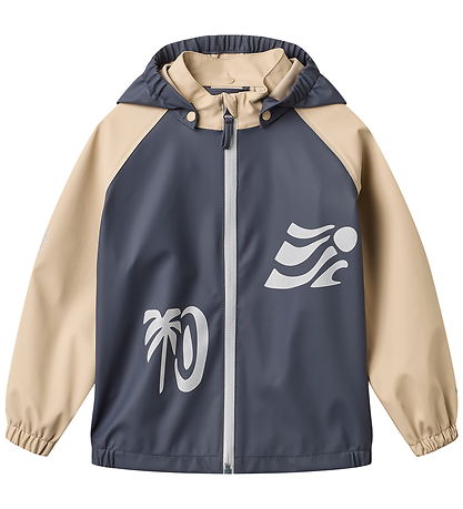 Wheat Regnjakke - PU - Lovoa - Ink