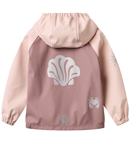 Wheat Regnjakke - PU - Lovoa - Dusty Lilac