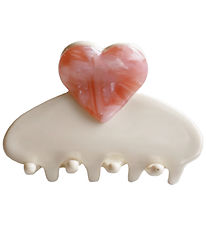 By Stær Hårklemme - Constance - Råhvid/Rosa