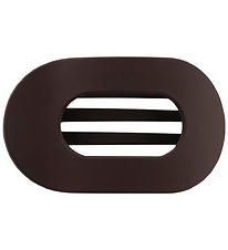 By Stær Hårklemme - Eva - Mat Mørkebrun