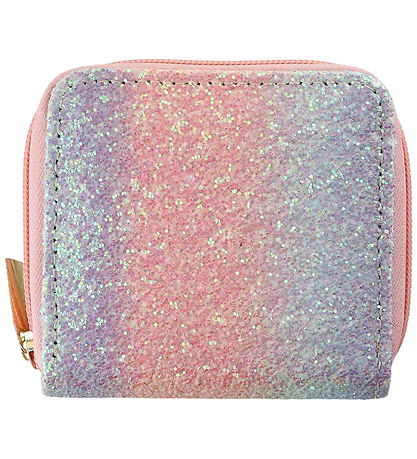 By Stær Pung - Ziva - Regnbue Blå/Rosa m. Glitter