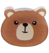 By Stær Hårklemme - Mini Bamse - Brun