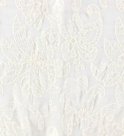 By Stær Scarf - 63x37 cm - Amara - Off White w. Lace