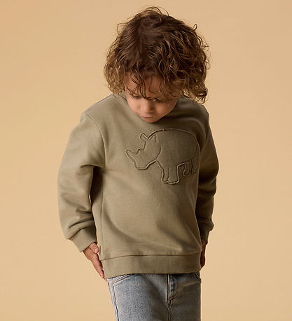 Lil Atelier Sweatshirt - Loose - NmmIlondon - Overland Trek