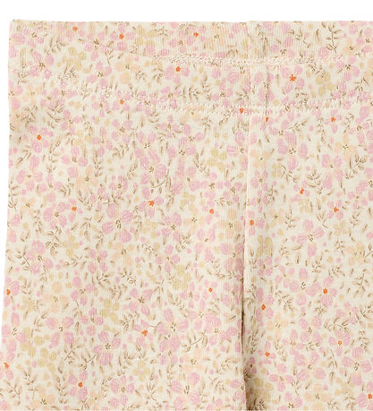 Wheat Leggings - Jules - Coral Flowers