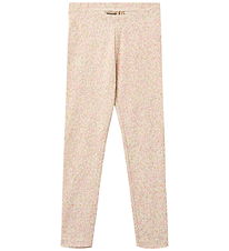 Wheat Leggings - Jules - Coral Flowers