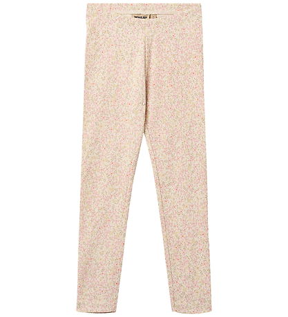 Wheat Leggings - Jules - Coral Flowers