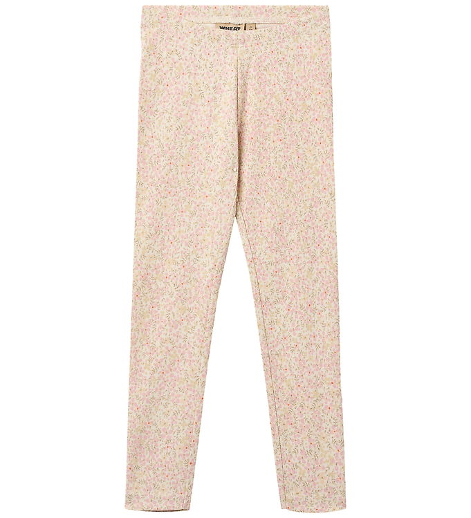 Wheat Leggings - Jules - Coral Flowers