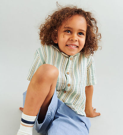 Wheat Skjorte - Anker - Summer Stripe