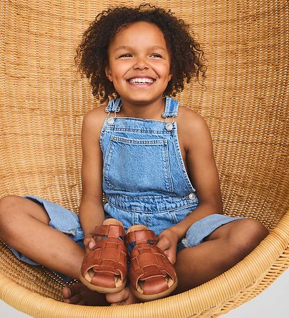 Bisgaard Sandaler - Alison Barefoot - Cognac