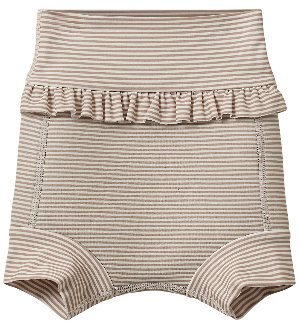 Sofie Schnoor Schwimmwindel - BethKB - Warm Stone Stripe - Sofie Schnoor - 62/68 - Schwimmwindel