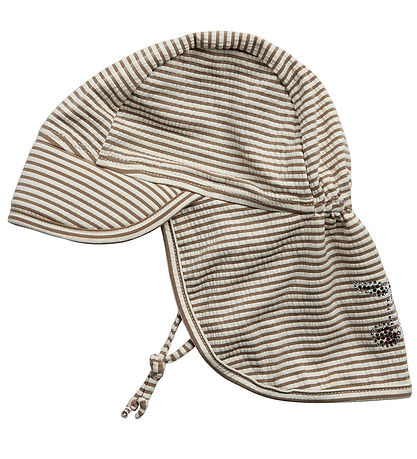 Sofie Schnoor Badehat - SisiKB - UV50+ - Warm Stone Stripe