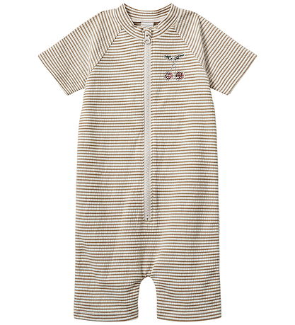 Sofie Schnoor Badeheldragt - TillaKB - UV50+ - Warm Stone Stripe