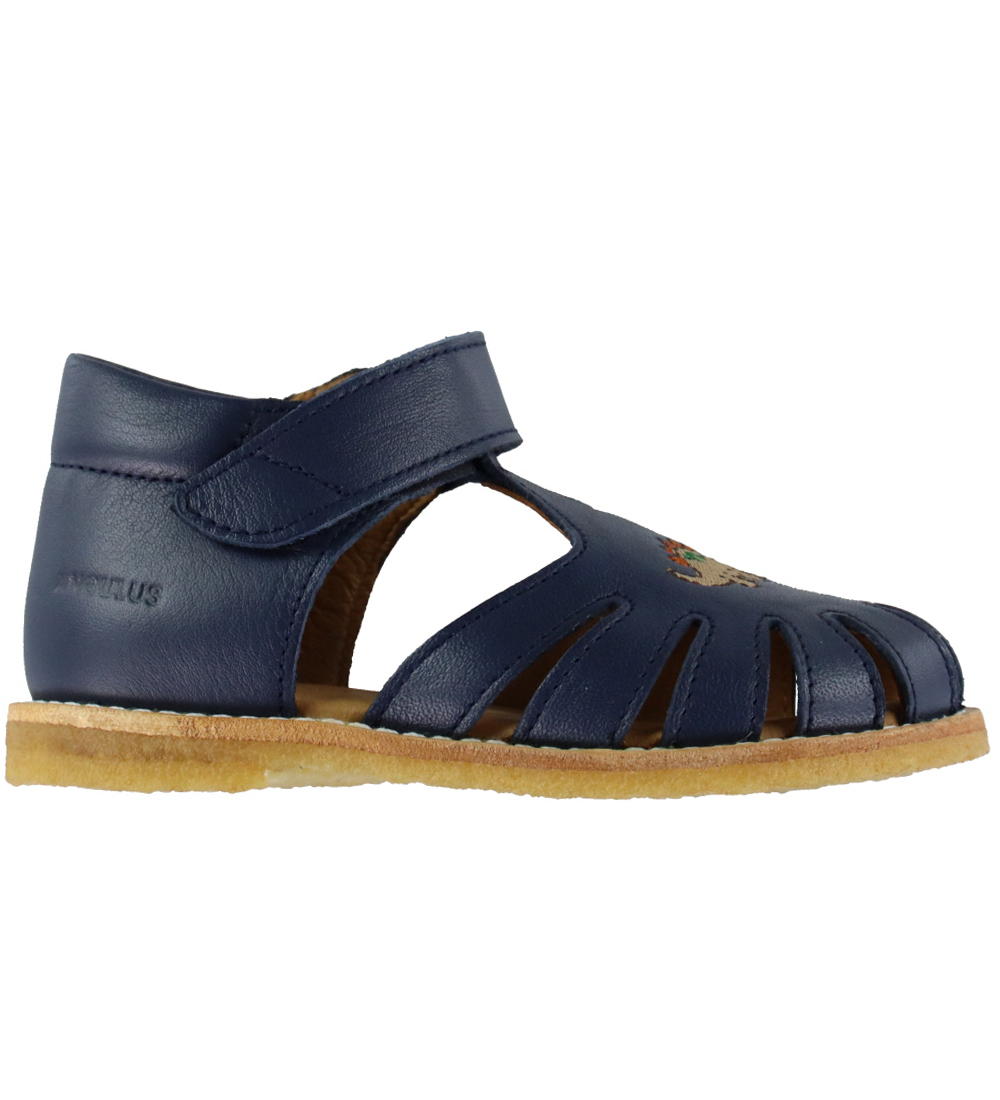 Angulus Sandalen - Dinosaur - Navy - Angulus - 24 - Sandalen