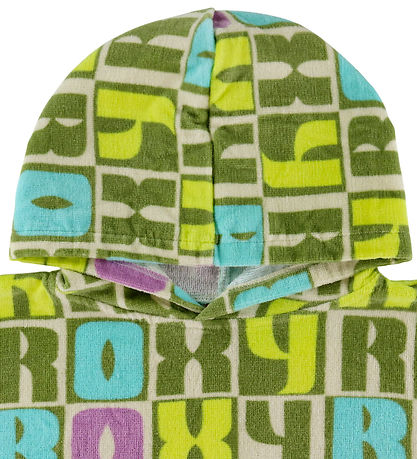 Roxy Badeponcho - Stay Magical - 73x105 cm - Oil Green Letter