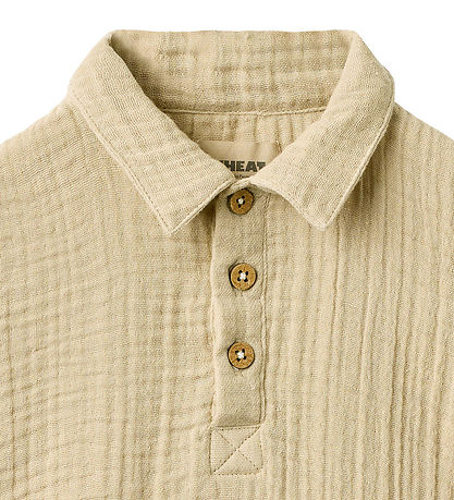 Wheat Skjorte - Musselin - Svend - Warm Sand