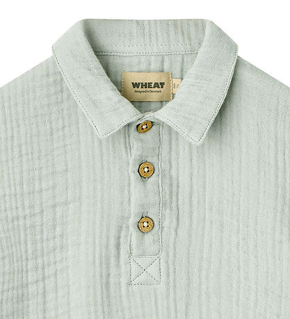 Wheat Skjorte - Musselin - Svend - Light Blue