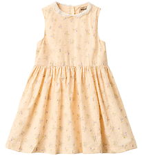 Wheat Kjole - Elma - Barely Apricot Flowers