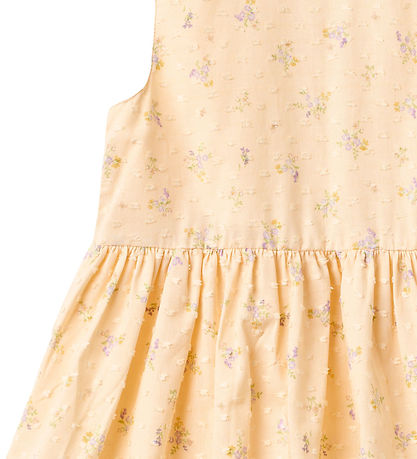 Wheat Kjole - Elma - Barely Apricot Flowers