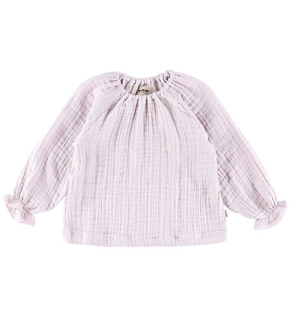 Wheat Bluse - Musselin - Merle - Purple Light Flowers