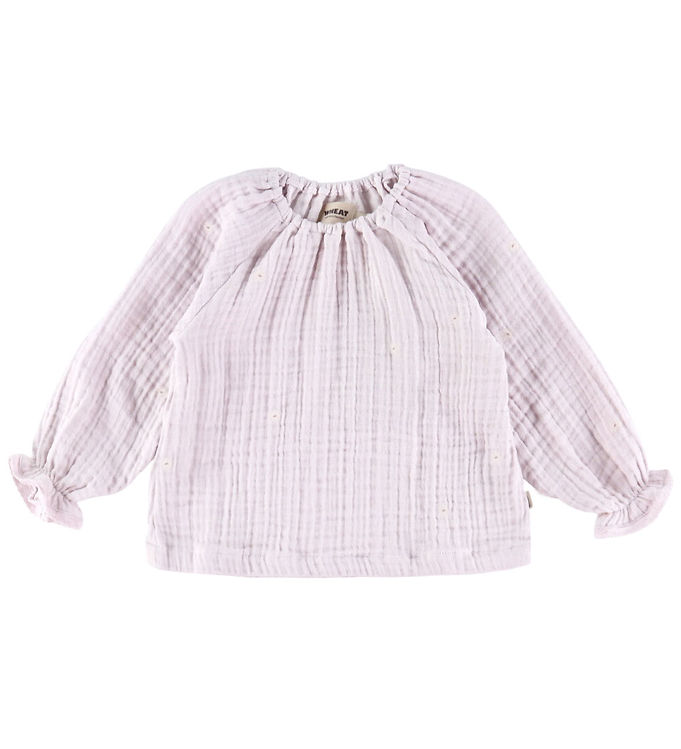 Wheat Bluse - Musselin - Merle - Purple Light Flowers