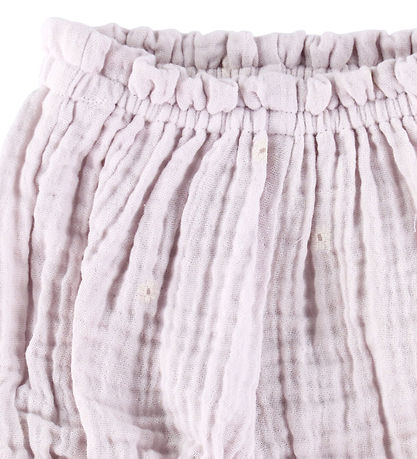 Wheat Bloomers - Musselin - Angie - Purple Light Flowers