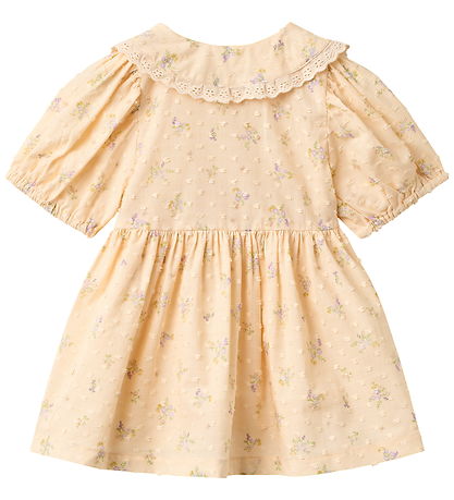 Wheat Kjole - Adele - Barely Apricot Flowers