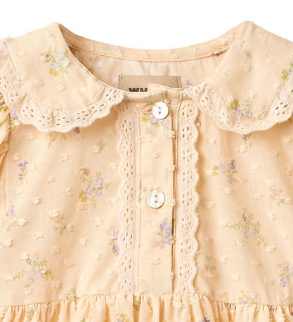 Wheat Kjole - Adele - Barely Apricot Flowers