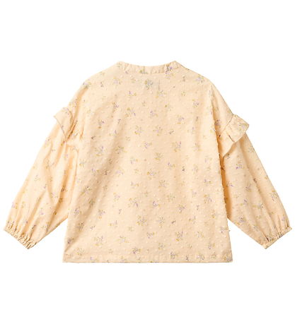 Wheat Skjorte - Gerda - Barely Apricot Flowers