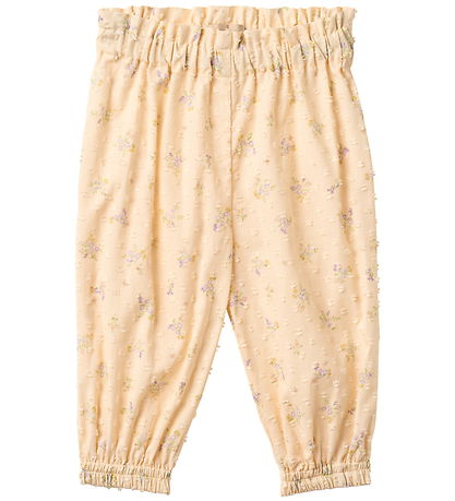 Wheat Bukser - Polly - Barely Apricot Flowers