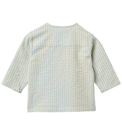 Wheat Skjorte - Musselin - Shelby - Summer Sky Stripe