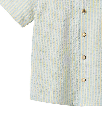 Wheat Skjorte - Musselin - Anker - Summer Sky Stripe