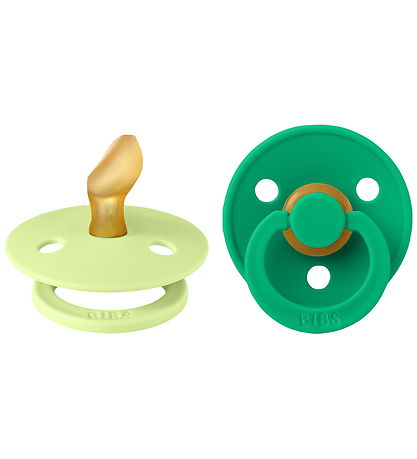 BIBS Colour Sutter - Str. 1 - Anatomisk - 2-pak - Matcha/Cactus